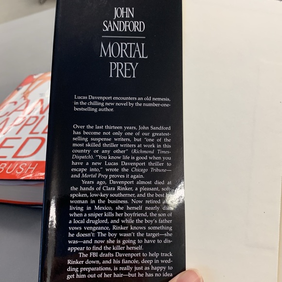(3 for $20)Mortal Prey by John Sanford hardcover - Picture 2 of 6